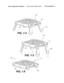 Foldable Table diagram and image