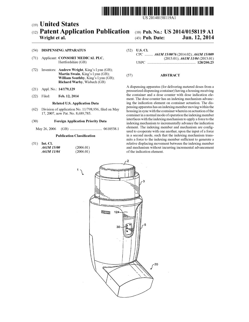 Dispensing Apparatus - diagram, schematic, and image 01