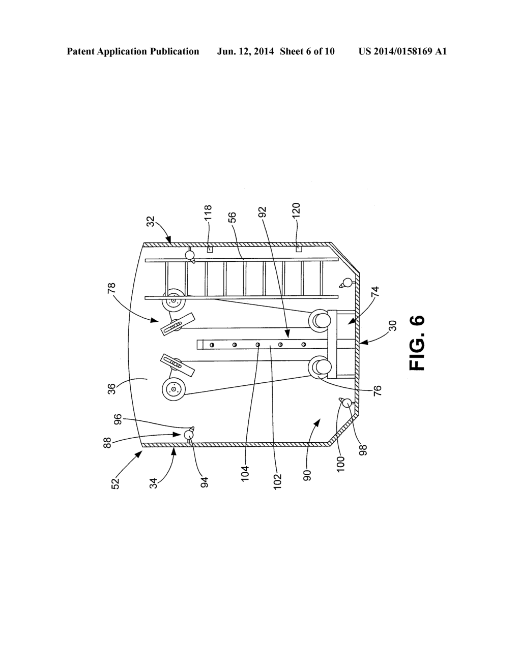 Cleaning System Having Heated Cleaning Enclosure for Cleaning Heat     Exchanger Tube Bundles - diagram, schematic, and image 07