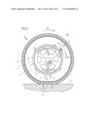 Air maintenance pneumatic tire diagram and image