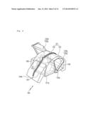 REAR AIR CONDITIONER FOR VEHICLE diagram and image