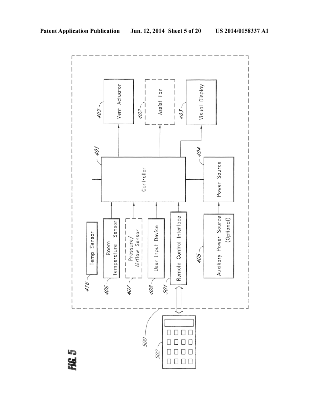 OCCUPANCY-BASED WIRELESS CONTROL OF MULTIPLE ENVIRONMENTAL ZONES VIA A     CENTRAL CONTROLLER - diagram, schematic, and image 06