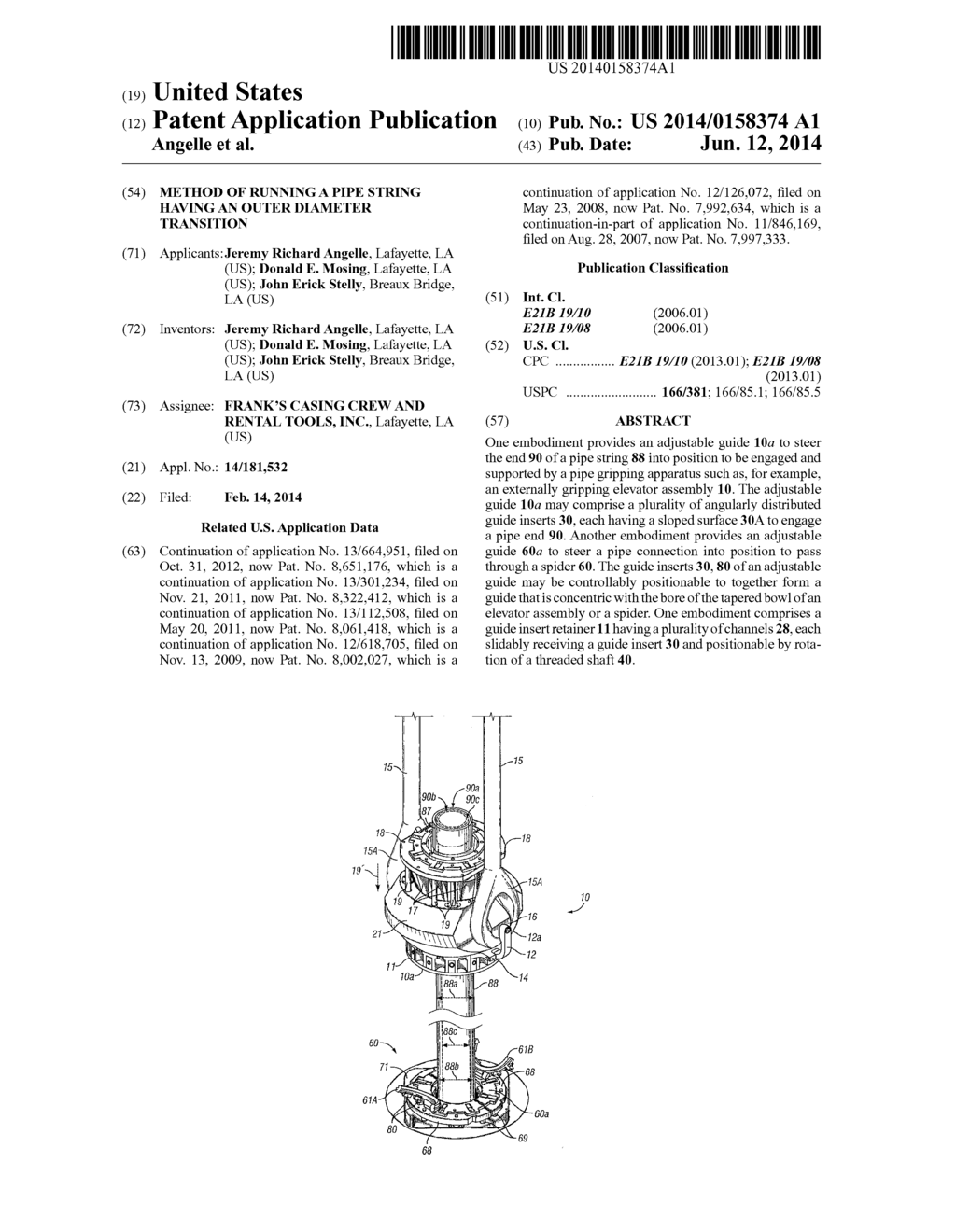 METHOD OF RUNNING A PIPE STRING HAVING AN OUTER DIAMETER TRANSITION - diagram, schematic, and image 01