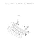 IMPACT ABSORBING DEVICE FOR VEHICLE diagram and image