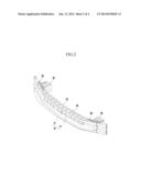 IMPACT ABSORBING DEVICE FOR VEHICLE diagram and image