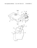 WORK VEHICLE WITH ENGINE MOUNTED REARWARDLY diagram and image