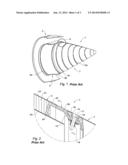 EXHAUST CONE FOR AIRCRAFT TURBOJET ENGINE diagram and image