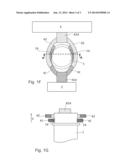 Device for sterilizing plastic parisons diagram and image