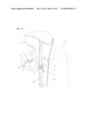 GOLF-CLUB PROTECTIVE COVER HAVING AN OPENING AND CLOSING HOLDER FOR     PROTECTING A GOLF CLUB diagram and image