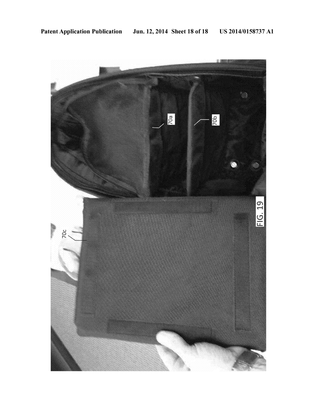 Gym Locker Organizer Bag - diagram, schematic, and image 19