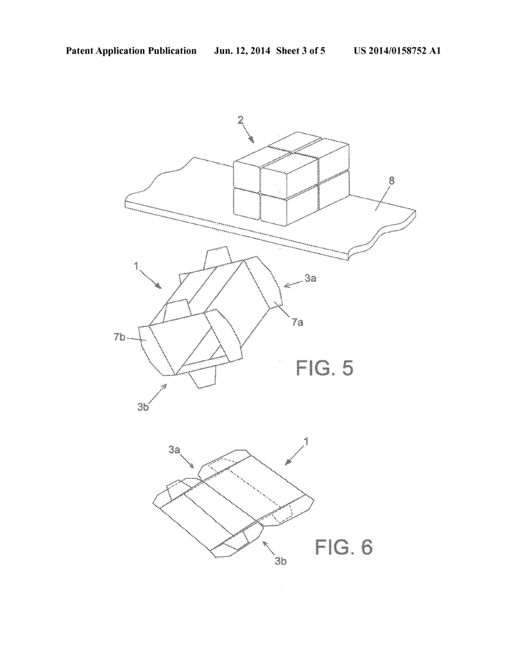 DISPOSABLE PACKAGING, IN PARTICULAR FOR A SET OF PACKAGES - diagram, schematic, and image 04