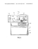 AUTOMATED BANKING MACHINE THAT OUTPUTS INTERFERENCE SIGNALS TO JAM READING     ABILITY OF UNAUTHORIZED CARD READER DEVICES diagram and image