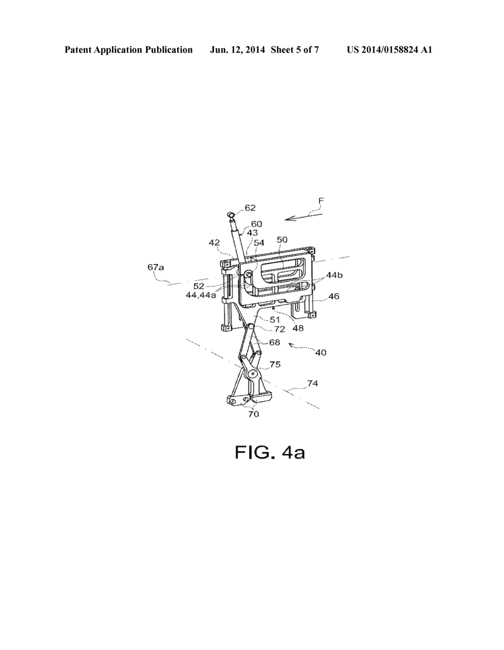 RETRACTABLE EQUIPMENT SYSTEM INCLUDING A DEVICE OPTIMIZED FOR DRIVING     PROTECTION FLAPS - diagram, schematic, and image 06