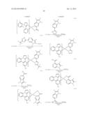 ORGANOMETALLIC COMPLEXES, AND ORGANIC ELECTROLUMINESCENT DEVICE AND     DISPLAY USING THE SAME diagram and image