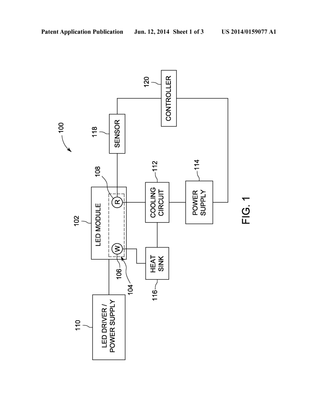 SYSTEM FOR THERMAL CONTROL OF RED LED(S) CHIPS - diagram, schematic, and image 02