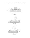 WAVELENGTH-CONVERTING LIGHT EMITTING DIODE (LED) CHIP AND LED DEVICE     EQUIPPED WITH CHIP diagram and image