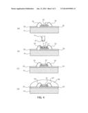 WAVELENGTH-CONVERTING LIGHT EMITTING DIODE (LED) CHIP AND LED DEVICE     EQUIPPED WITH CHIP diagram and image