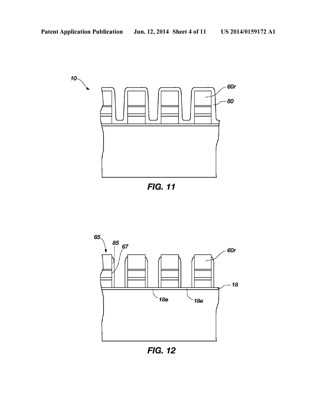 Transistors, Semiconductor Devices, and electronic devices including     transistor gates with conductive elements including cobalt silicide - diagram, schematic, and image 05