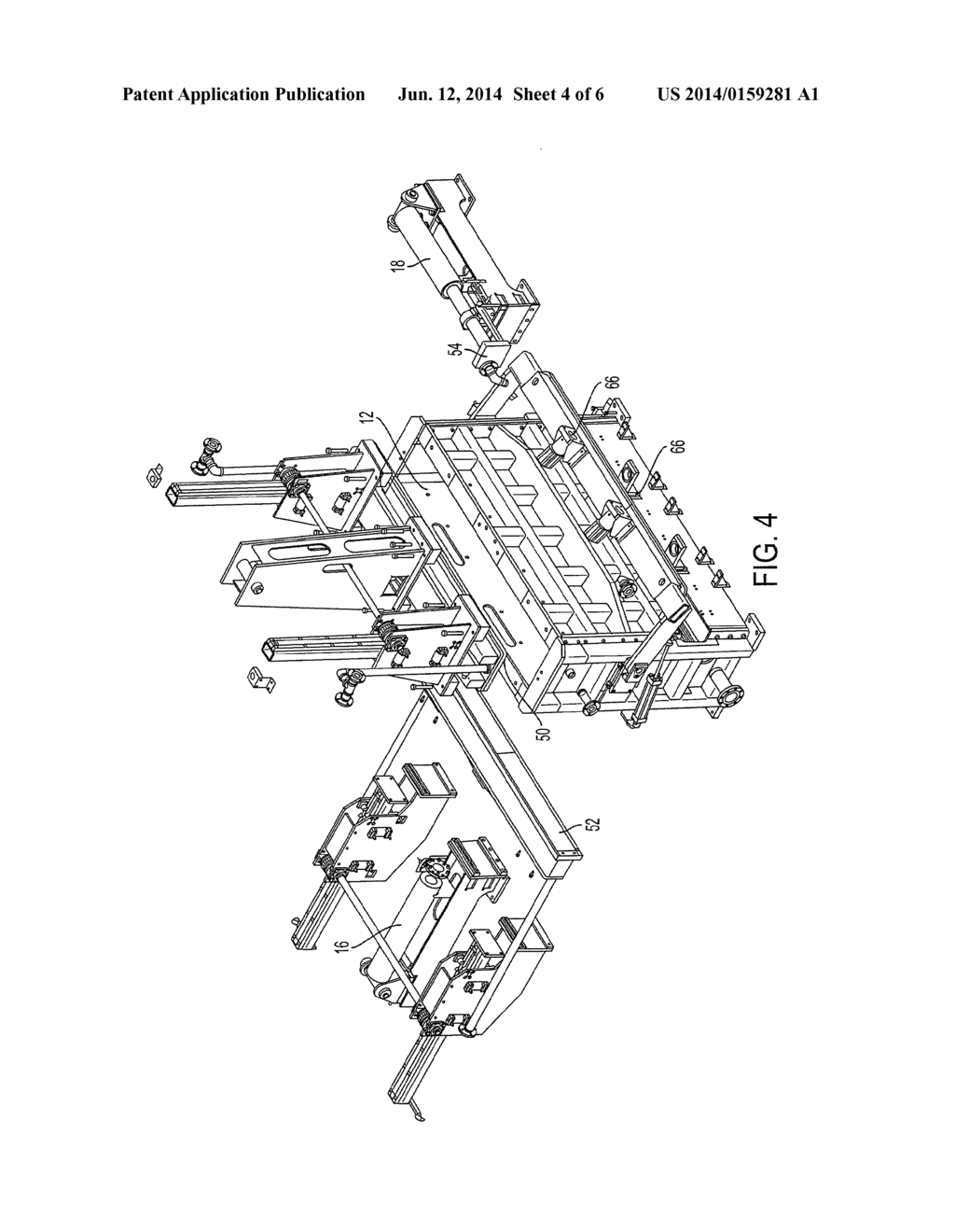 FORMATION PRESS FOR THREE-DIMENSIONAL PREFORM MANUFACTURE - diagram, schematic, and image 05