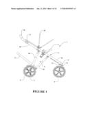 COLLAPSIBLE TWO SEAT PERAMBULATOR diagram and image