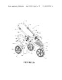 COLLAPSIBLE TWO SEAT PERAMBULATOR diagram and image