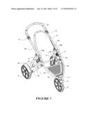 COLLAPSIBLE TWO SEAT PERAMBULATOR diagram and image