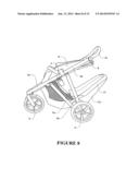 COLLAPSIBLE TWO SEAT PERAMBULATOR diagram and image