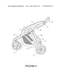 COLLAPSIBLE TWO SEAT PERAMBULATOR diagram and image