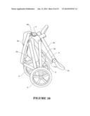 COLLAPSIBLE TWO SEAT PERAMBULATOR diagram and image