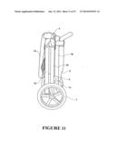 COLLAPSIBLE TWO SEAT PERAMBULATOR diagram and image