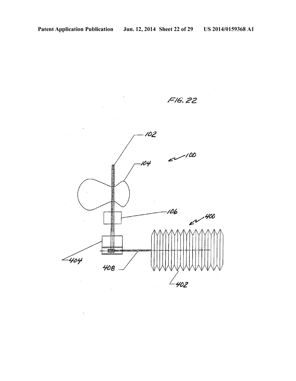 WIND GENERATOR WITH ENERGY ENHANCER ELEMENT FOR PROVIDING ENERGY DURING     PERIODS OF NO WIND AND LOW WIND CONDITIONS - diagram, schematic, and image 23