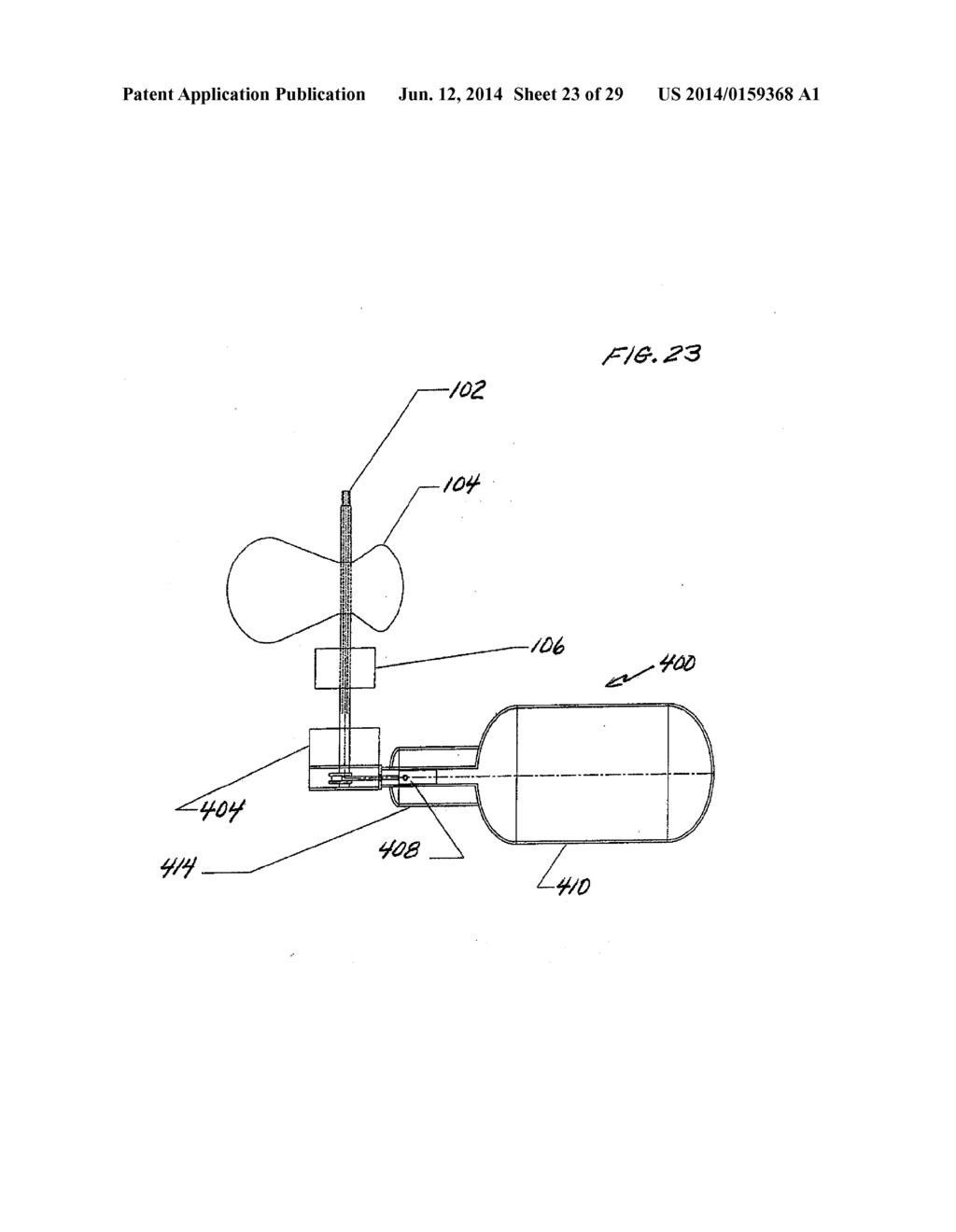 WIND GENERATOR WITH ENERGY ENHANCER ELEMENT FOR PROVIDING ENERGY DURING     PERIODS OF NO WIND AND LOW WIND CONDITIONS - diagram, schematic, and image 24