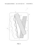 HOLDING AID FOR A PERSONAL, HAND-HELD, TABLET-SHAPED DEVICE AND METHODS OF     USE diagram and image