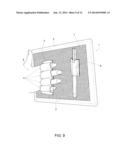 HOLDING AID FOR A PERSONAL, HAND-HELD, TABLET-SHAPED DEVICE AND METHODS OF     USE diagram and image