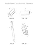 HOLDING AID FOR A PERSONAL, HAND-HELD, TABLET-SHAPED DEVICE AND METHODS OF     USE diagram and image