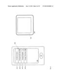 MOBILE DEVICE, SYSTEM AND METHOD FOR CONTROLLING A HEADS-UP DISPLAY diagram and image