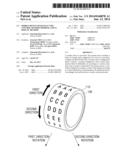 MOBILE DEVICE OF BANGLE TYPE, CONTROL METHOD THEREOF, AND UI DISPLAY     METHOD diagram and image