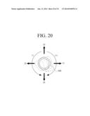 MOBILE DEVICE OF BANGLE TYPE, CONTROL METHOD THEREOF, AND UI DISPLAY     METHOD diagram and image