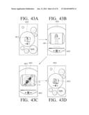 MOBILE DEVICE OF BANGLE TYPE, CONTROL METHOD THEREOF, AND UI DISPLAY     METHOD diagram and image