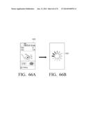 MOBILE DEVICE OF BANGLE TYPE, CONTROL METHOD THEREOF, AND UI DISPLAY     METHOD diagram and image