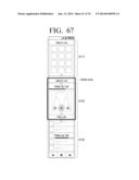 MOBILE DEVICE OF BANGLE TYPE, CONTROL METHOD THEREOF, AND UI DISPLAY     METHOD diagram and image