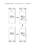 MOBILE DEVICE OF BANGLE TYPE, CONTROL METHOD THEREOF, AND UI DISPLAY     METHOD diagram and image