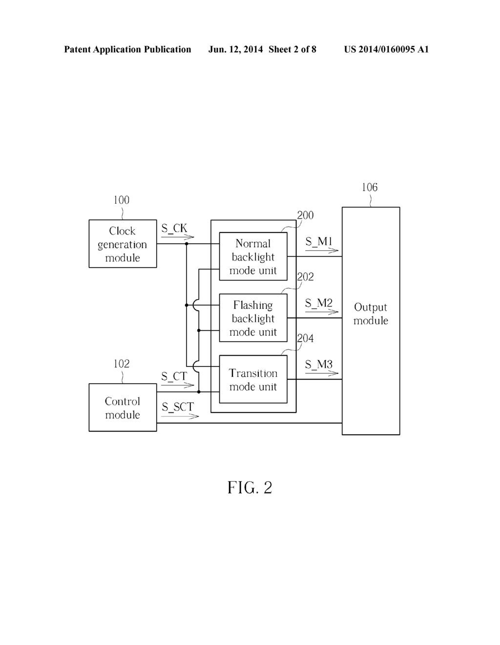 Backlight Module and Switching Method thereof - diagram, schematic, and image 03