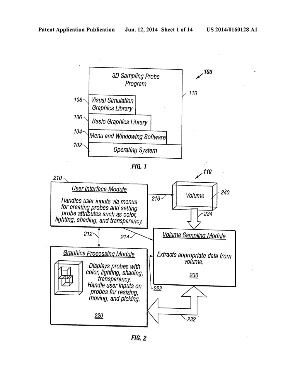 System and Method For Analyzing and Imaging Three-Dimensional Volume Data     Sets Using a Three-Dimensional Sampling Probe - diagram, schematic, and image 02