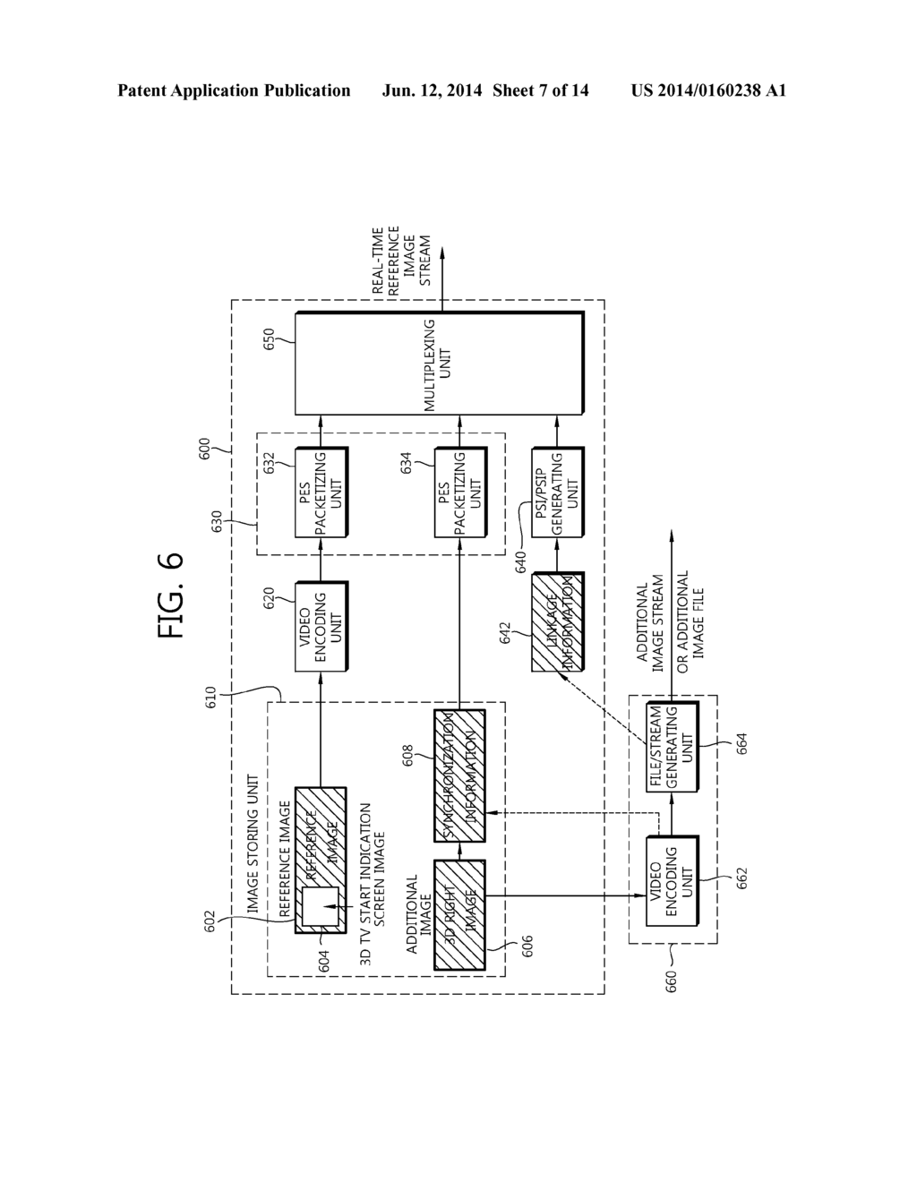 TRANSMISSION APPARATUS AND METHOD, AND RECEPTION APPARATUS AND METHOD FOR     PROVIDING 3D SERVICE USING THE CONTENT AND ADDITIONAL IMAGE SEPERATELY     TRANSMITTED WITH THE REFERENCE IMAGE TRANSMITTED IN REAL TIME - diagram, schematic, and image 08