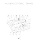 TWO-DIMENSIONAL, POSITION-SENSITIVE SENSOR-BASED SYSTEM FOR POSITIONING     OBJECT HAVING SIX DEGREES OF FREEDOM IN SPACE diagram and image