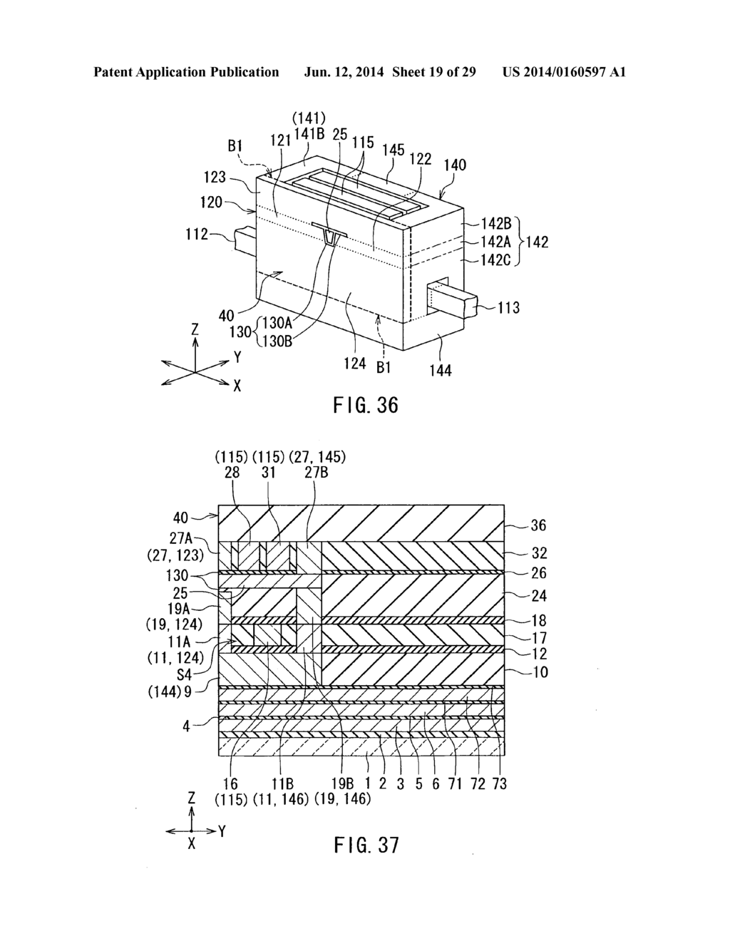 MAGNETIC HEAD FOR PERPENDICULAR MAGNETIC RECORDING HAVING A WRITE SHIELD - diagram, schematic, and image 20