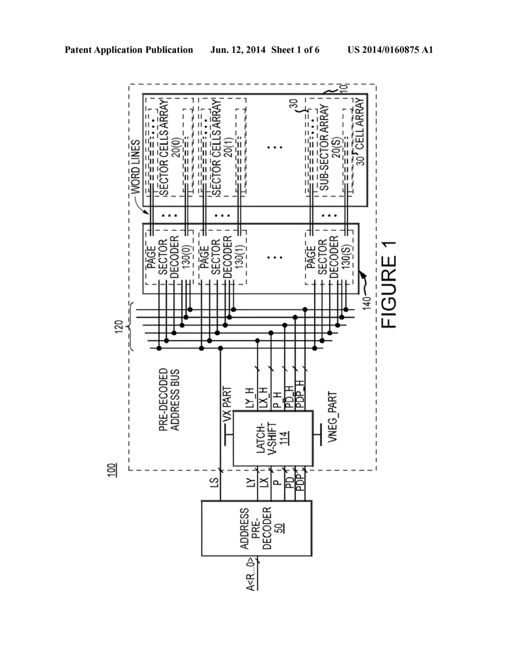 ROW ADDRESS DECODING BLOCK FOR NON-VOLATILE MEMORIES AND METHODS FOR     DECODING PRE-DECODED ADDRESS INFORMATION - diagram, schematic, and image 02