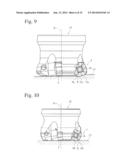 NEGATIVE CUTTING INSERT, AND INDEXABLE ROTARY CUTTING TOOL, INDEXABLE     ROTARY CUTTING TOOL SYSTEM AND CUTTING METHOD USING SUCH CUTTING INSERT diagram and image