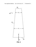 TURBINE COMPONENT HAVING COOLING PASSAGES WITH VARYING DIAMETER diagram and image